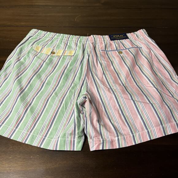 Polo Ralph Lauren Men's XXLMulti Stripe Prepster Classic Fit 6" Chino Shorts NWT - Picture 2 of 5